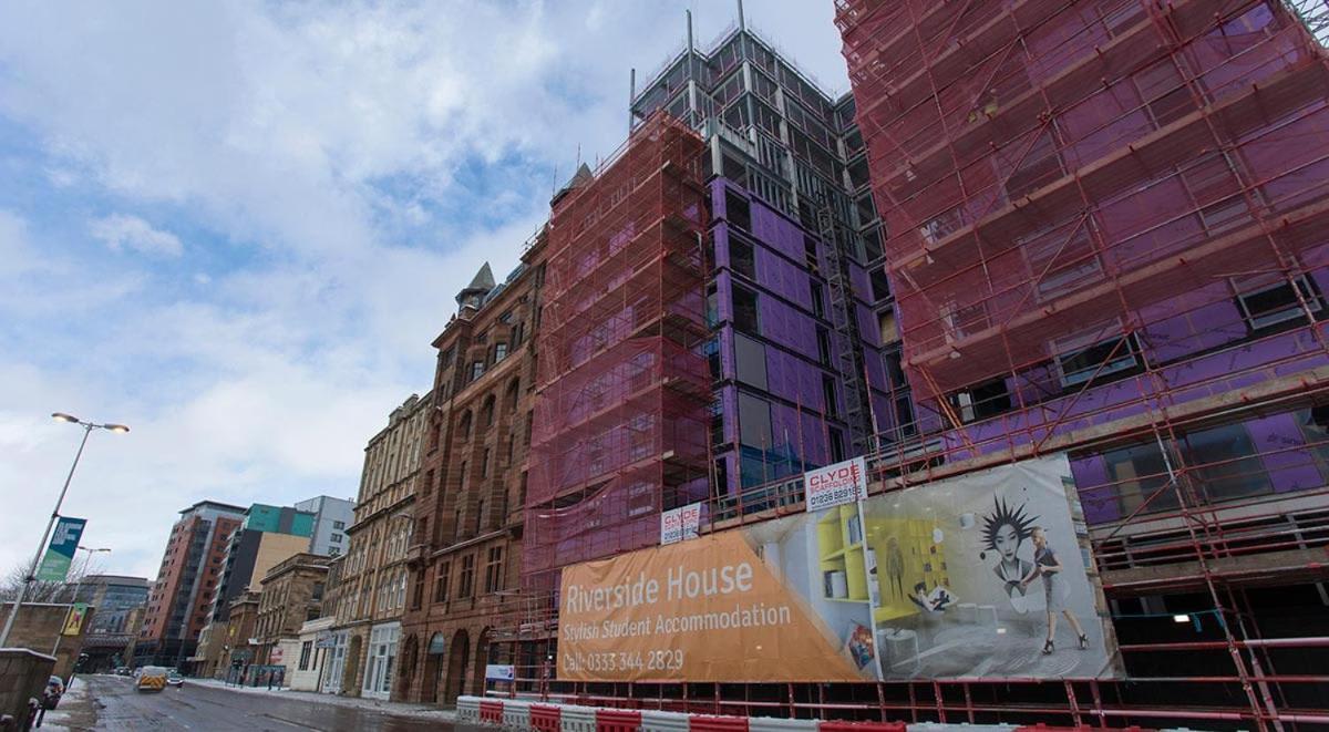 Modern City Living Studios At Riverside In The Heart Of Glasgow Buitenkant foto
